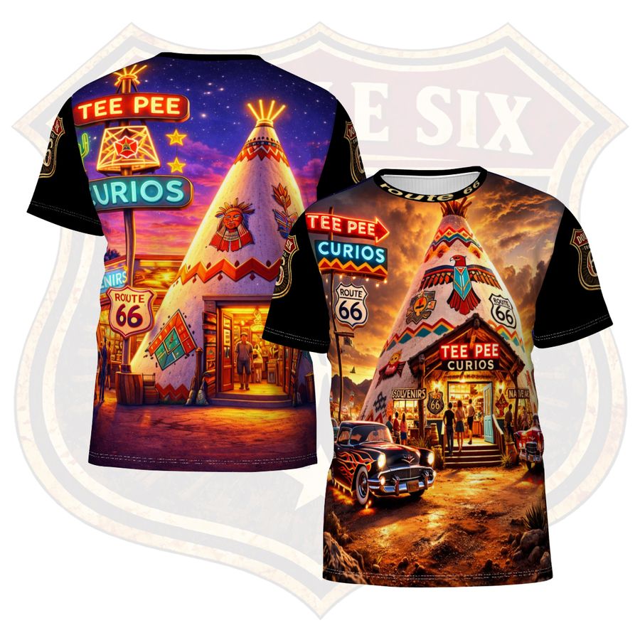 Custom Tee Pee Curios shirt