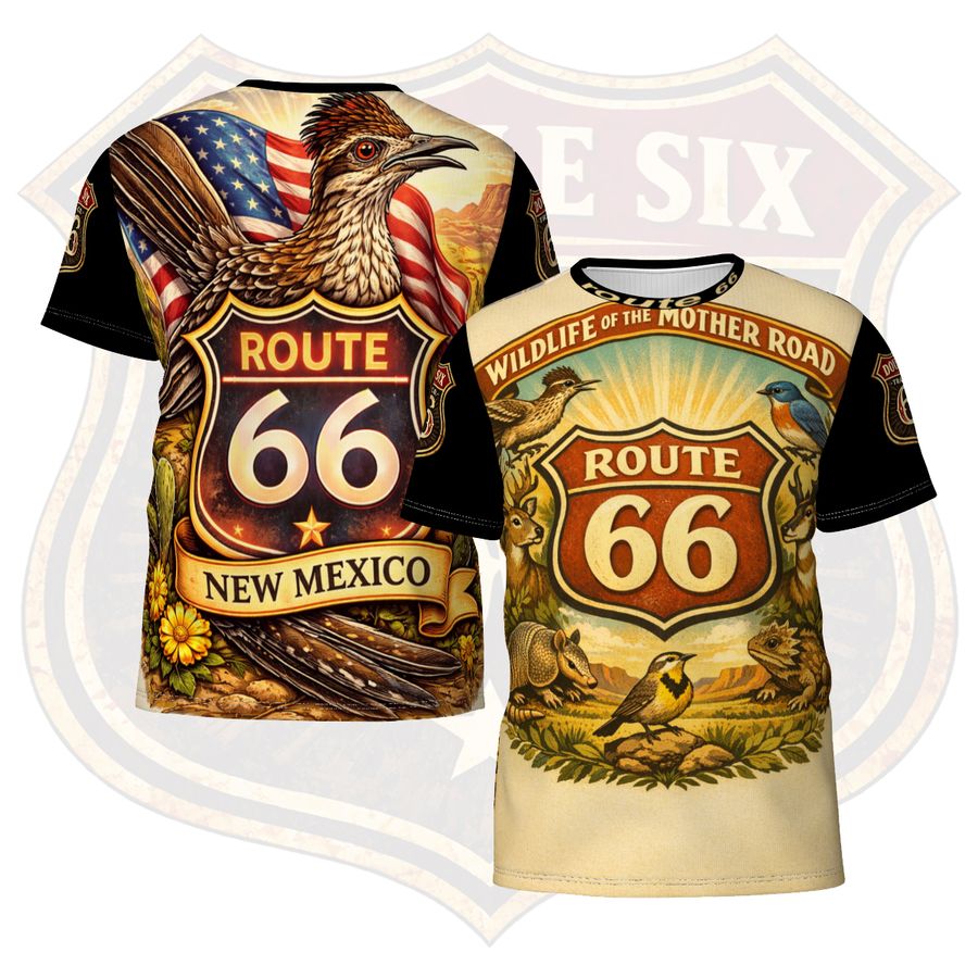 Wildlife of the Mother Road design
