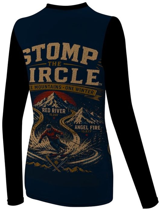 Stomp the Circle™ Ladies Long-Sleeve, back