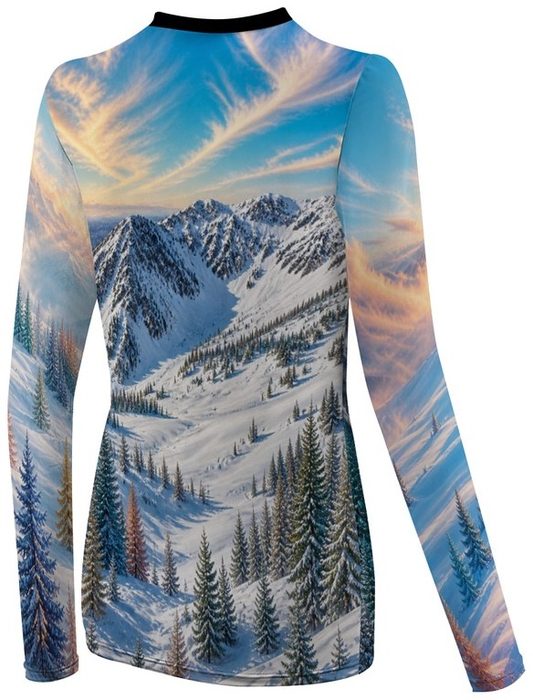 Bluebird Forest Ladies Long-Sleeve, back