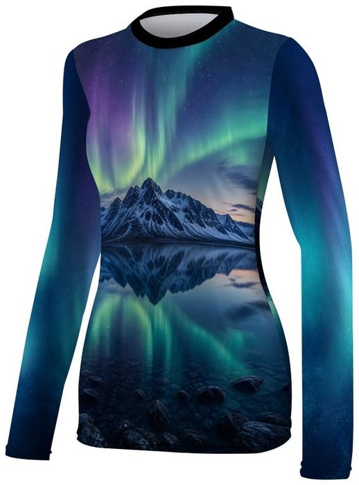 Aurora Lake Ladies Long-Sleeve, front